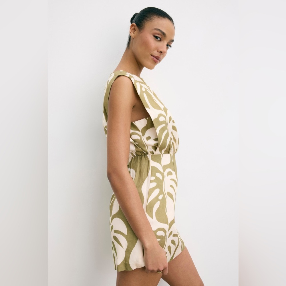 Mon Renn Midsummer Palm Mini Dress - Picture 2 of 11